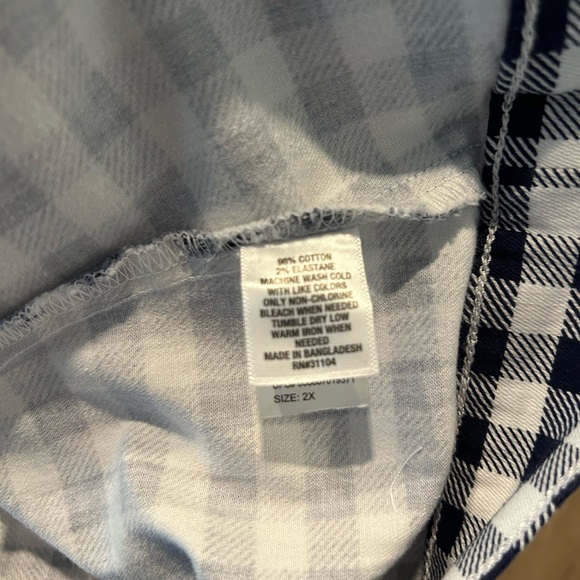 Kim Rogers Womens Navy/White 2XL Jean Jacket - Brand New/w/tags - Picture 10 of 11